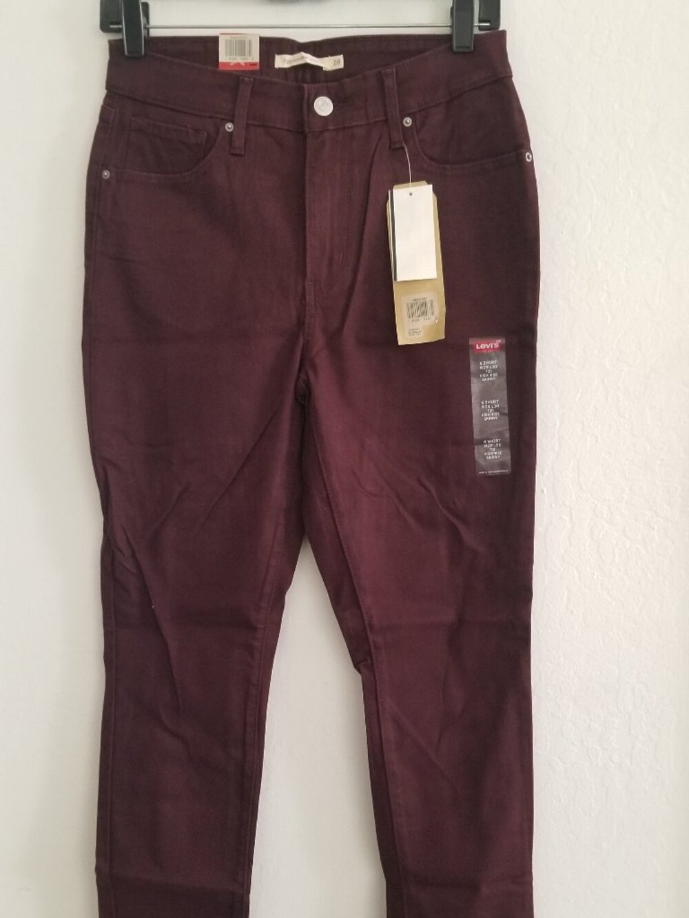 Levis 721 Jeans 188820087 Soft Touch High Rise Skinny Brand New with tags